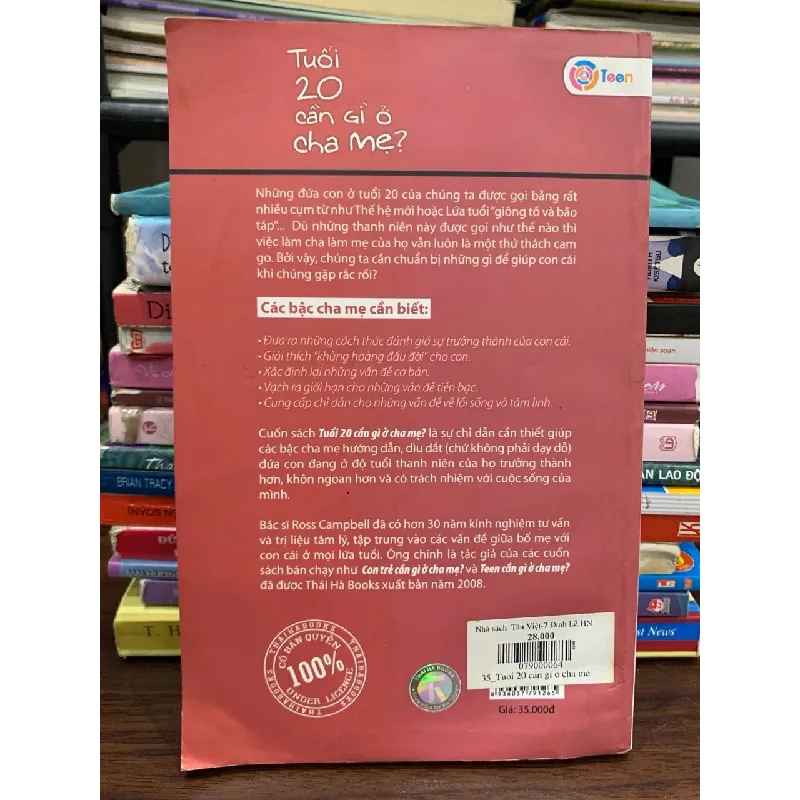 Tuổi 20 cần gì ở cha mẹ? – Ross Campbell & Rob Suggs 574094