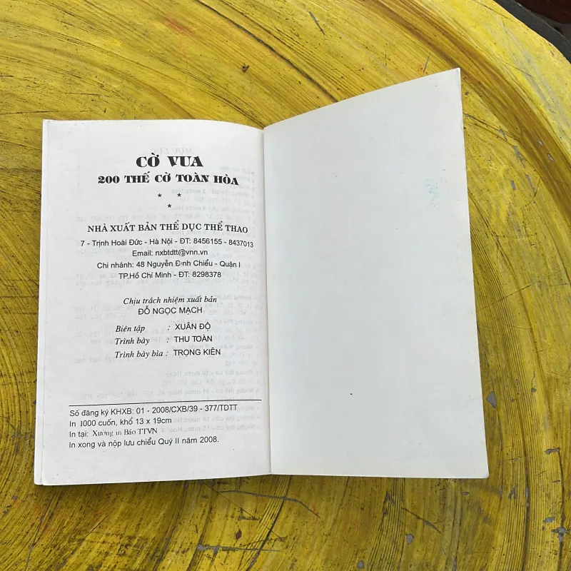 CỜ VUA 200 THẾ CỜ TOÀN HOÀ & 200 THẾ CỜ TOÀN THẮNG 796826