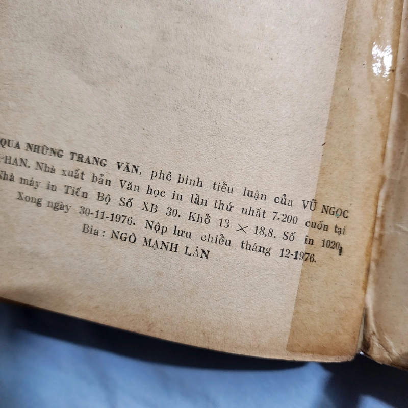 Qua những trang văn | Vũ Ngọc Phan | 1976 478191
