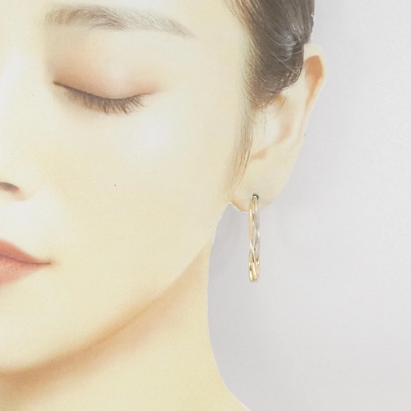 K18YG/K18WG Bông tai - Hàng hiệu Authentic 867886