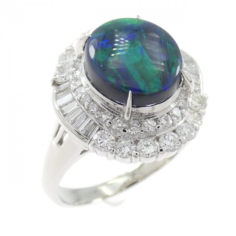 Nhẫn Opal Đen PT900 2.44CT - Hàng hiệu Chính hãng 846994