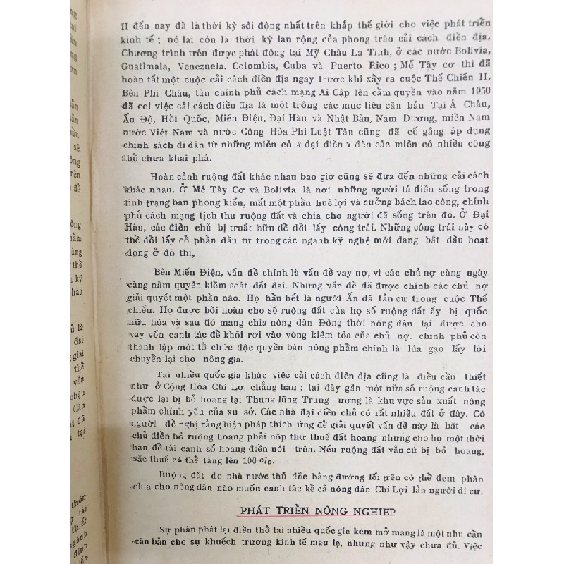 Để mở mang một quốc gia - Robert J. Alexander ( bản đóng bìa còn bìa gốc ) 137506