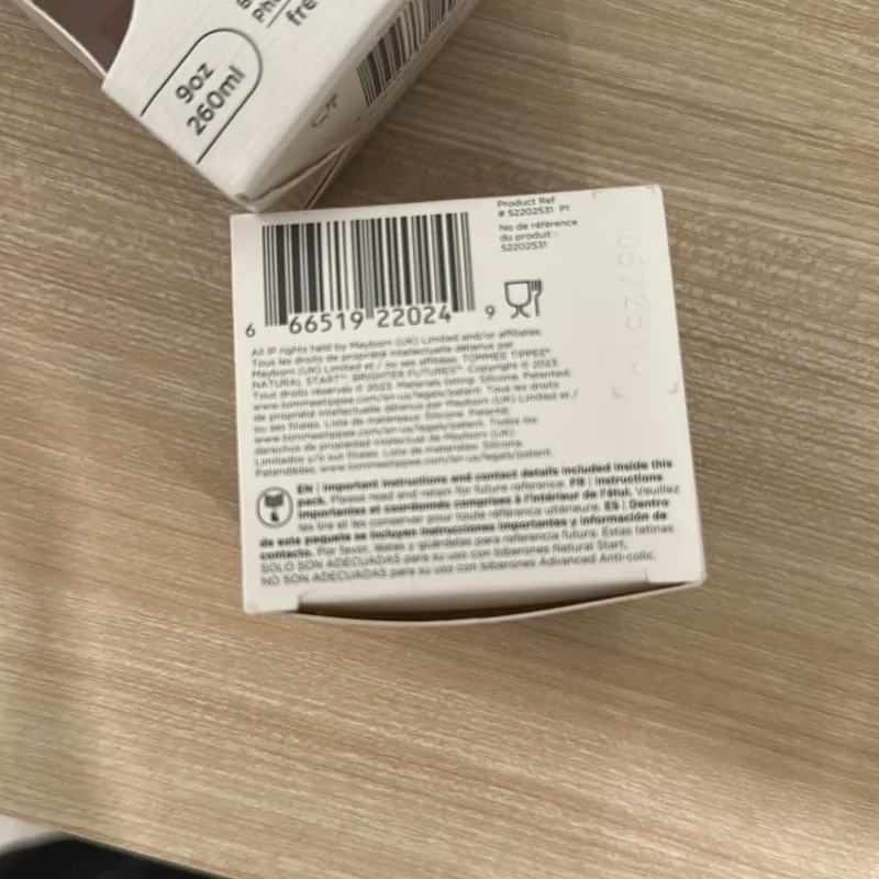 Núm ti Tommee Tippee Natural Start silicon siêu mềm tự nhiên size 6 tháng 994687