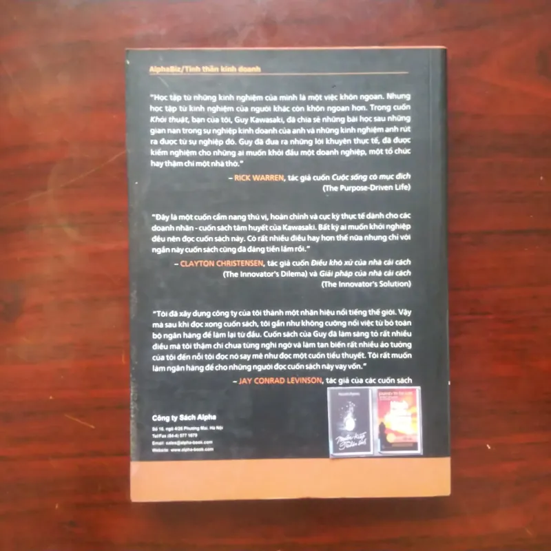 [Sách Quản Trị] Khởi Thuật - 11 Bí Quyết Để Để Gây Dựng Doanh Nghiệp (Guy Kawasaki) 1003122