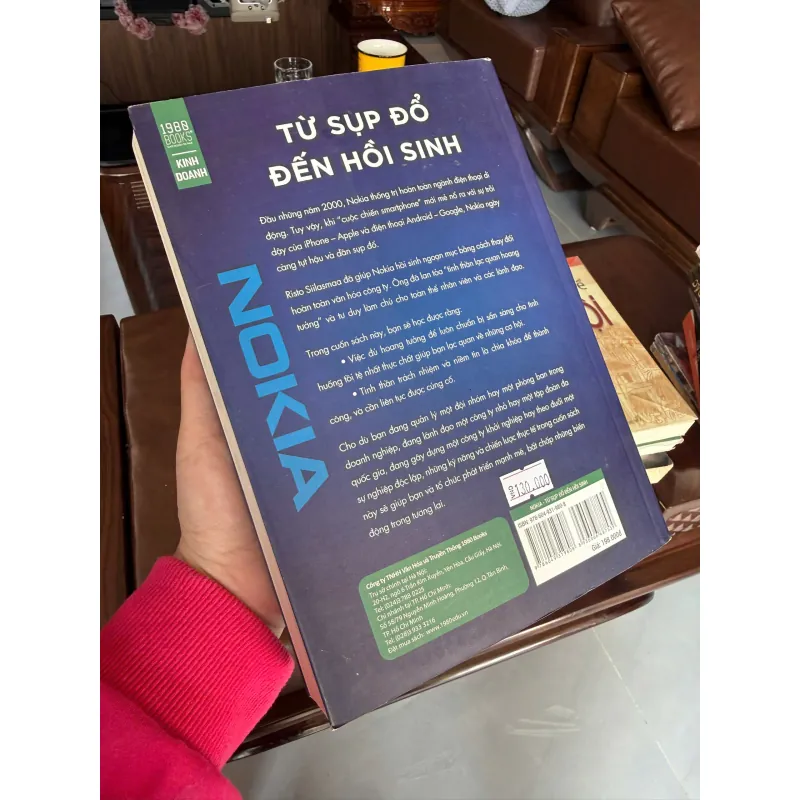 NOKIA – Từ Sụp Đổ Đến Hồi Sinh | Risto Siilasmaa (Sách kinh doanh hay)- K2 994535