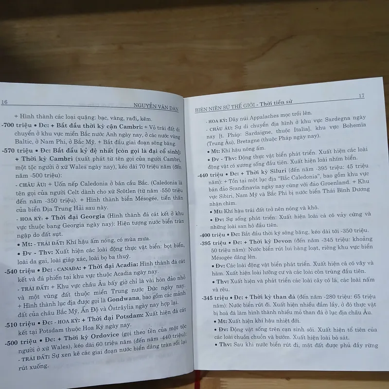 Biên Niên Sử Thế Giới (Từ Tiền Sử Đến Hiện Đại) - Nguyễn Văn Dân biên soạn 704383
