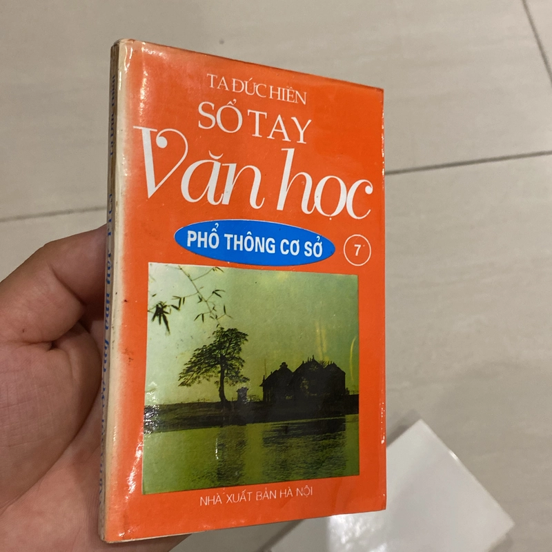 COMBO SỔ TAY VĂN HỌC PHỔ THÔNG CƠ SỞ 6-7-8-9, sách khổ nhỏ bỏ túi, xb 2000-2002 551027