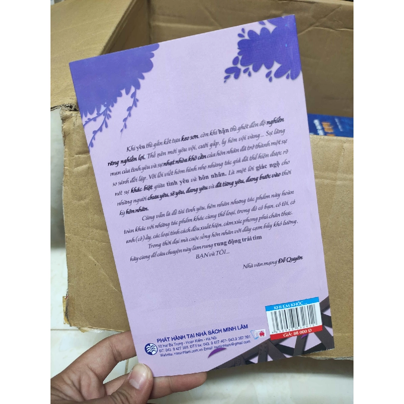 [59K/kg] Khi em khóc, trái tim anh nhói đau!HCM01/03 365391