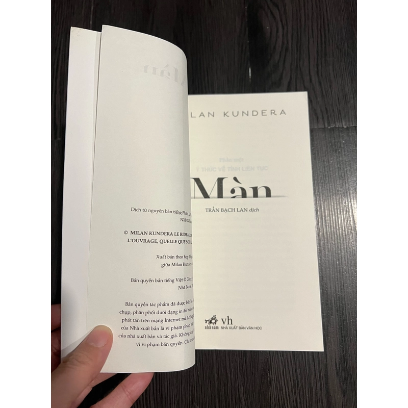 Màn - Milan Kundera (sách đẹp) 299569