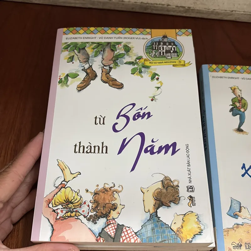 Văn Học Thiếu Nhi: Bộ Tứ Nhà Melendy (Trọn Bộ 4 Tập) - ELIZABETH ENRIGHT - ROGER VU (Dịch) 709245