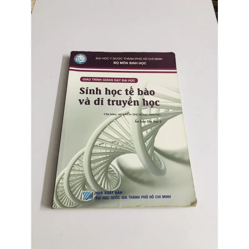 GIÁO TRÌNH GIẢNG DẠY ĐẠI HỌC SINH HỌC TẾ BÀO VÀ DI TRUYỀN HỌC  593723
