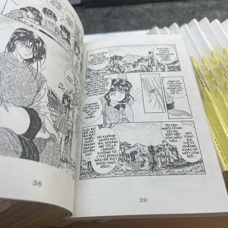 Bộ truyện Quyển sách kỳ bí Watase Yuu full 18 tập P1 và 9 tập P2 575310