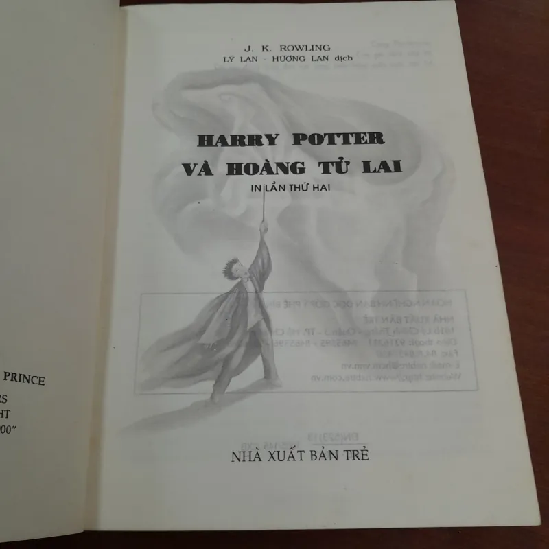 HARRY POTTER VÀ HOÀNG TỬ LAI - J.K.ROWLING ( LÝ LAN, HƯƠNG LAN DỊCH) 1002347