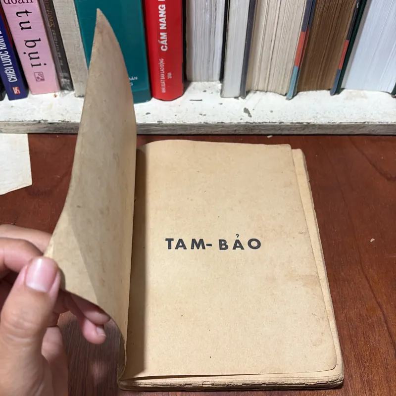 II Sách Phật Giáo: Tam Bảo Âm Nghĩa - Thích Trí Tịnh (Việt Dịch) - 1963 776708