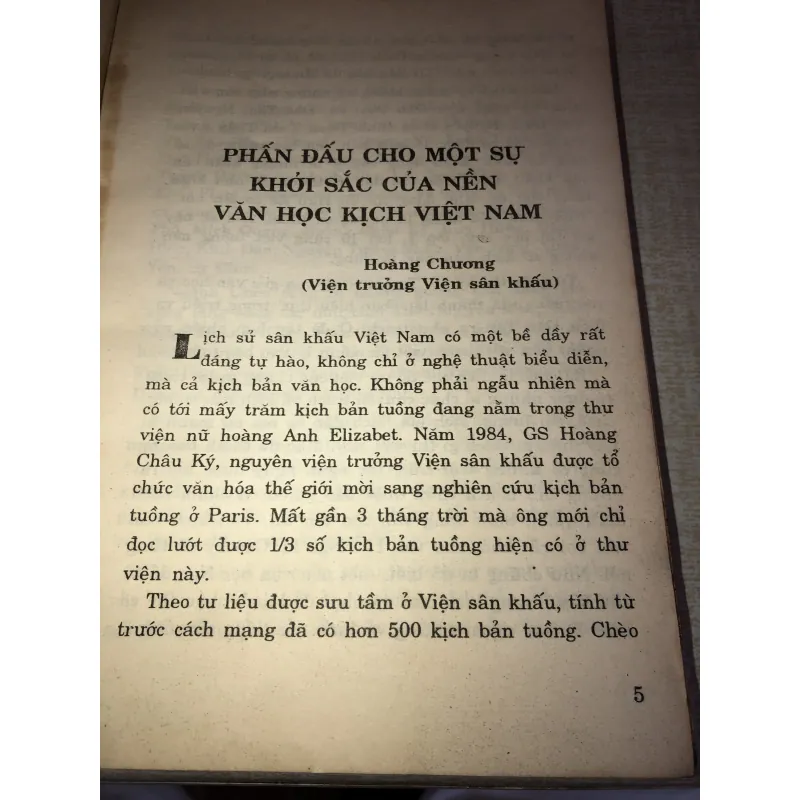 Vấn đề văn học kịch- Viện Sân Khấu 971727