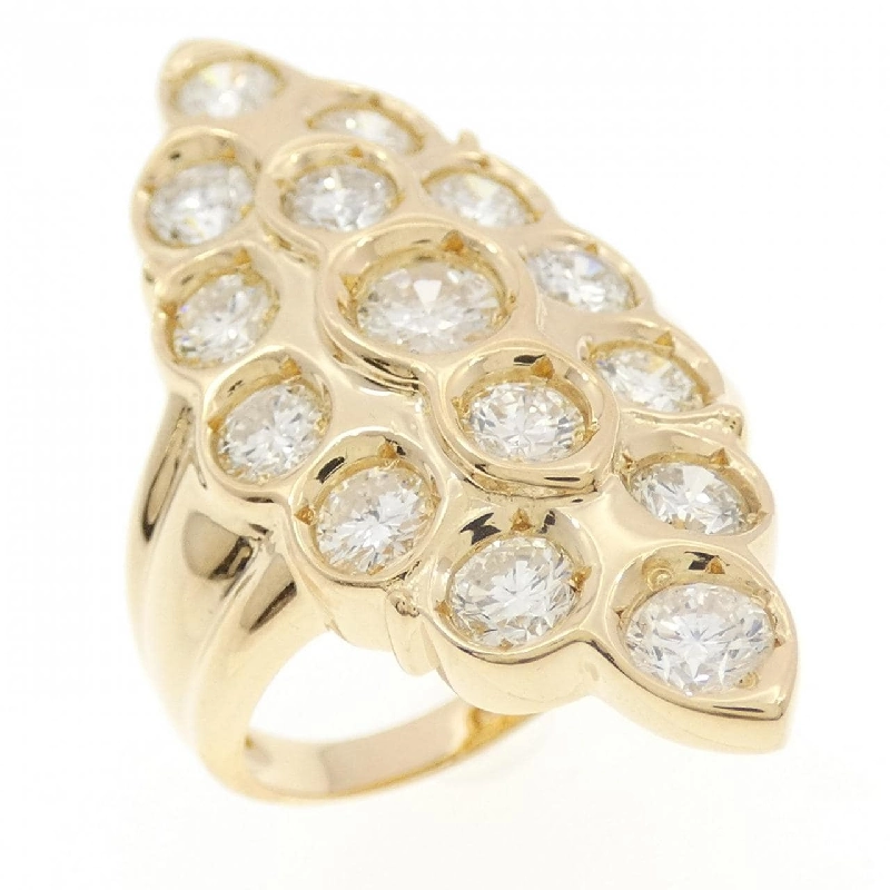 Nhẫn kim cương K18YG 2.22CT - Hàng hiệu chính hãng 850813