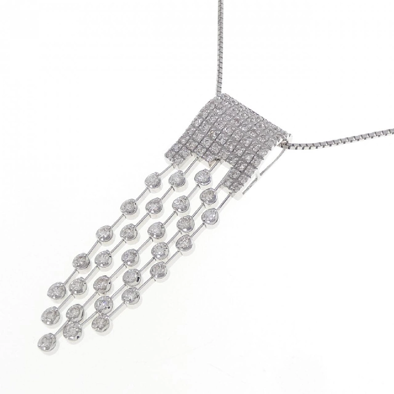 K18WG Dây chuyền kim cương 1.15CT - Hàng hiệu Chính hãng 861678