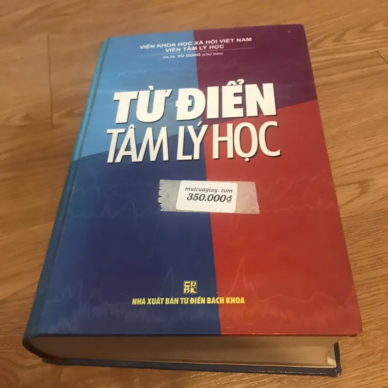 Từ điển tâm lý học - Vũ Dũng 729674