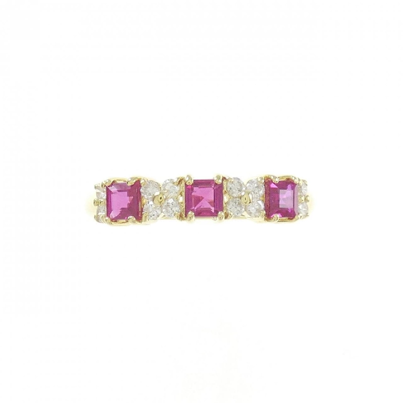 Nhẫn ruby K18YG 0.56CT 672830