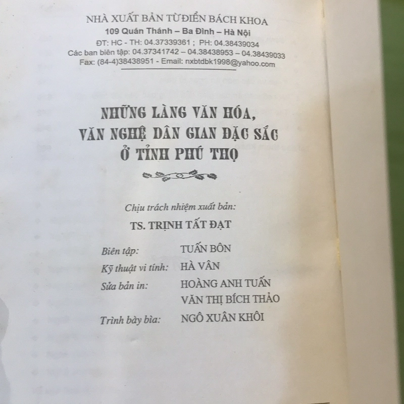 NHỮNG LÀNG VĂN HÓA, VĂN NGHỆ DÂN GIAN ĐẶC SẮC Ở PHÚ THỌ 496516