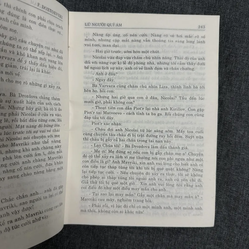Lũ người quỷ ám - Fyodor Dostoevsky (Đông Tây) 782443