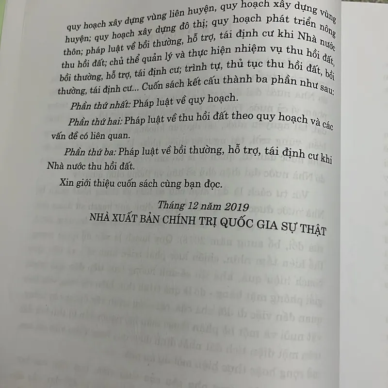 [luật đất đai] Giáo trình Pháp luật về quy hoạch và giải phóng mặt bằng (BẢN PHOTO) 381174