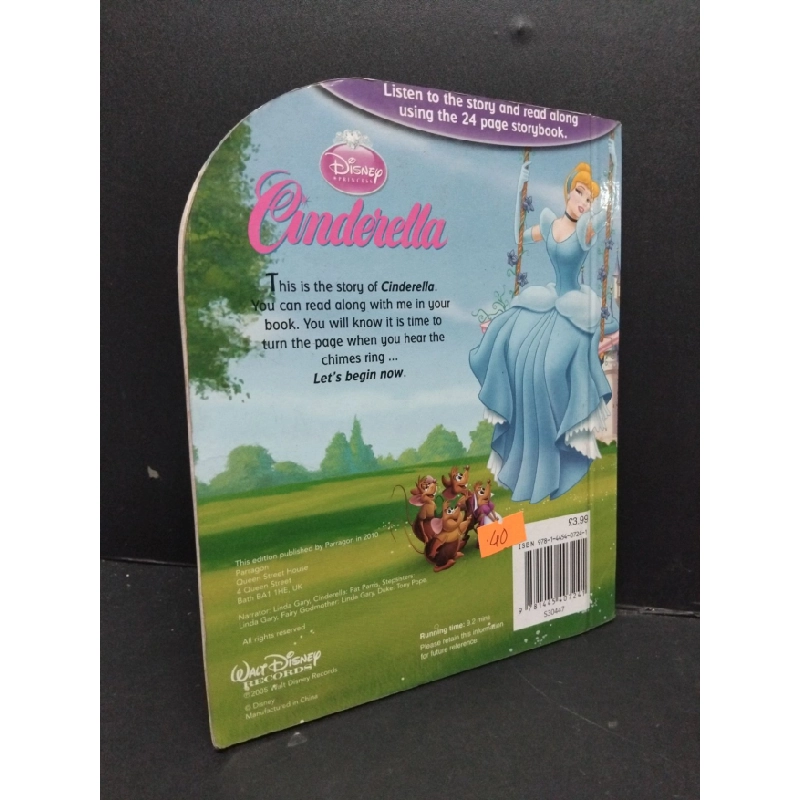 [Phiên Chợ Sách Cũ] Cinderella (bìa cứng, kèm CD) 2303 426811