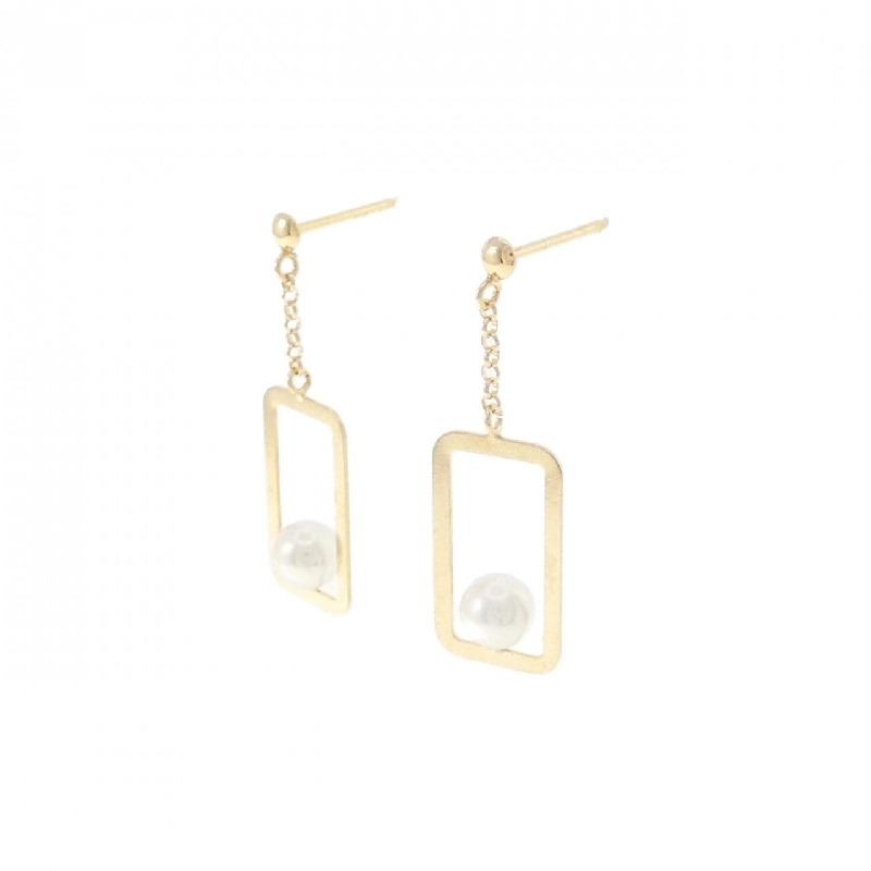 Bông tai ngọc trai Akoya K18YG 3.7mm - Hàng hiệu chính hãng 867519