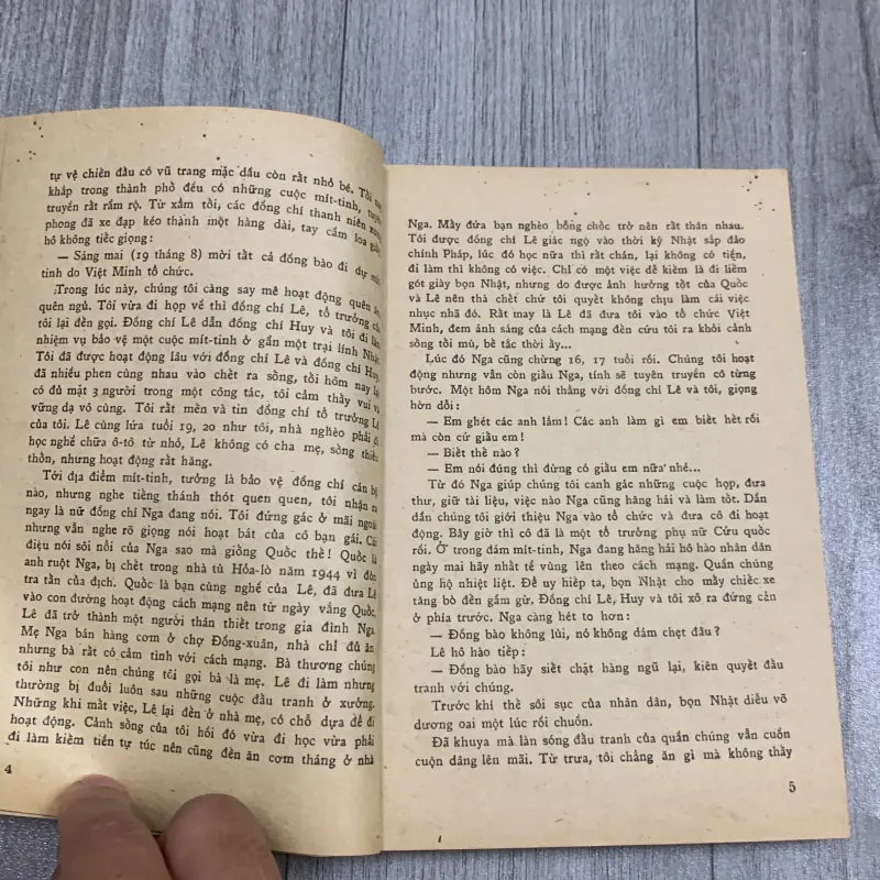 Hà nội chiến đấu, tập hồi ký thủ đô kháng chiến 1964. 10a3 1025793