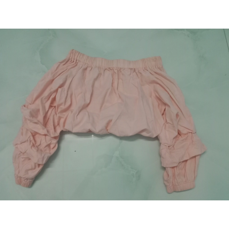 Áo trễ vai croptop tay bồng  470247