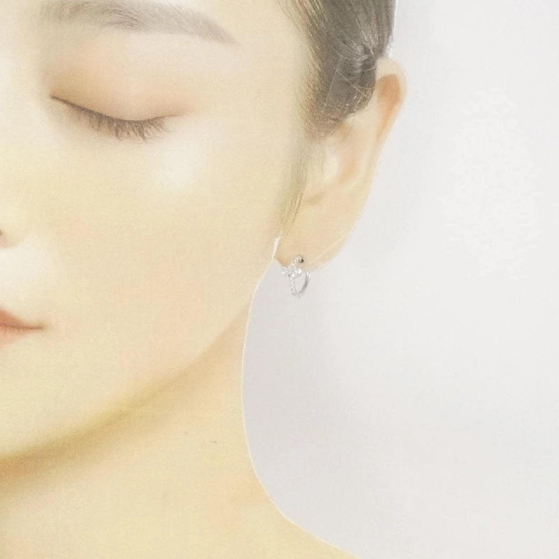 K18WG Bông tai kim cương 0.58CT - Hàng hiệu Chính hãng 871954