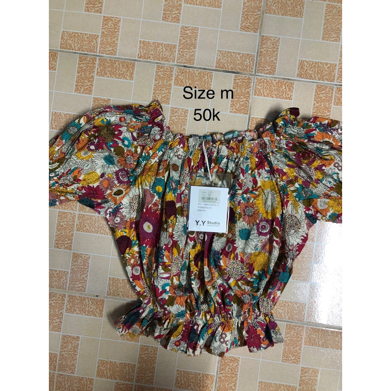 Váy , đầm , áo thun, áo crop top, Jum mới  mua không  mặc vừa bán lại 479322