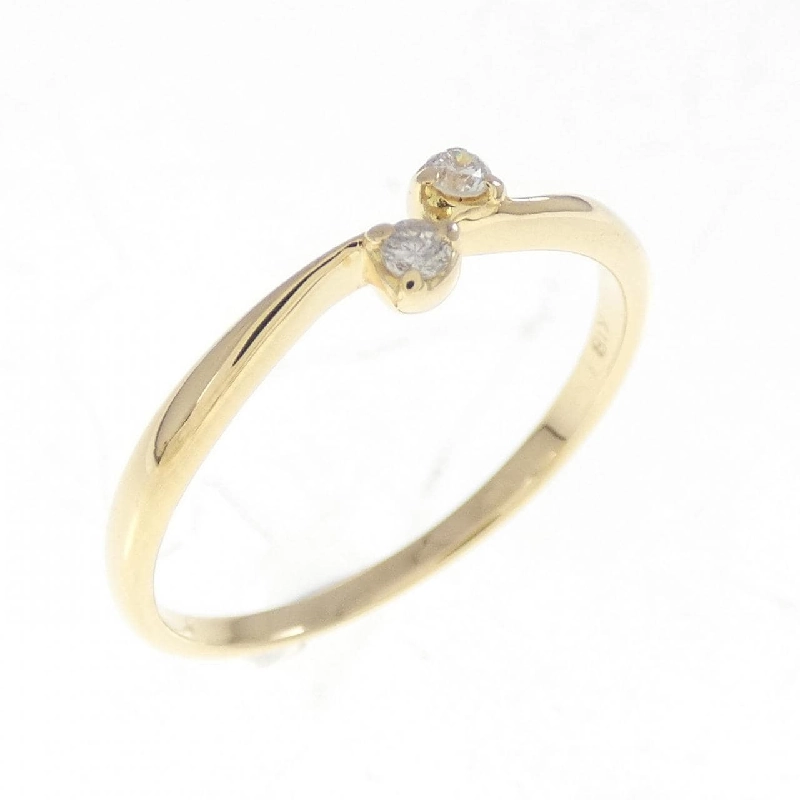 Nhẫn kim cương K18YG - Hàng hiệu Authentic 854312