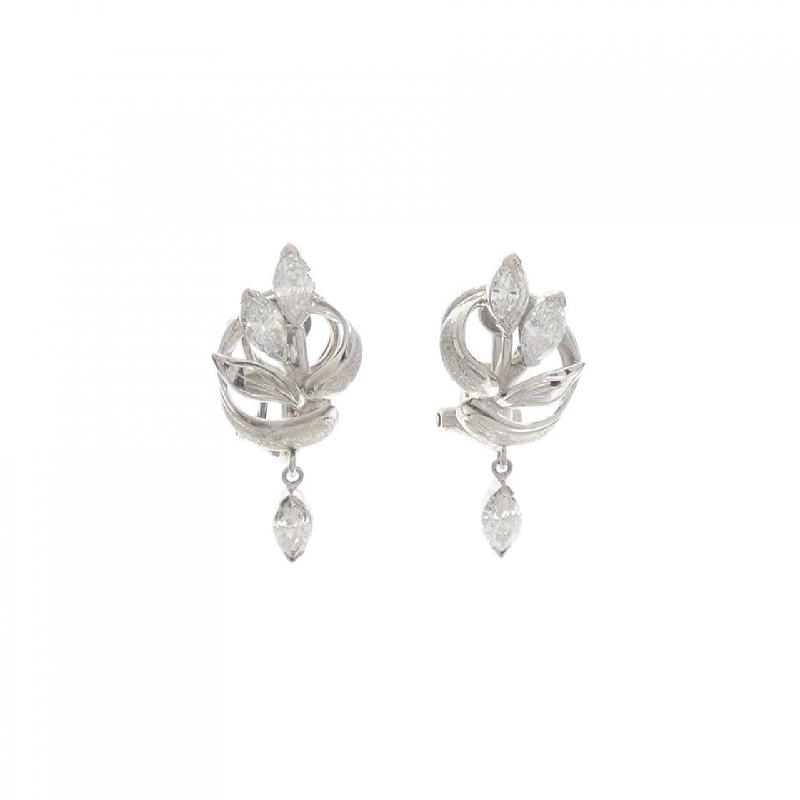 Bông tai kim cương hoa PT900 1.06CT - Hàng hiệu Authentic 876757