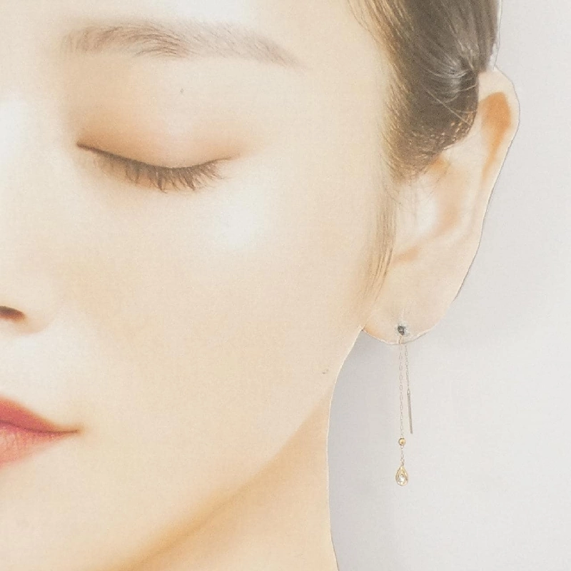 K18YG Bông tai Kim cương - Hàng hiệu Chính hãng 866928