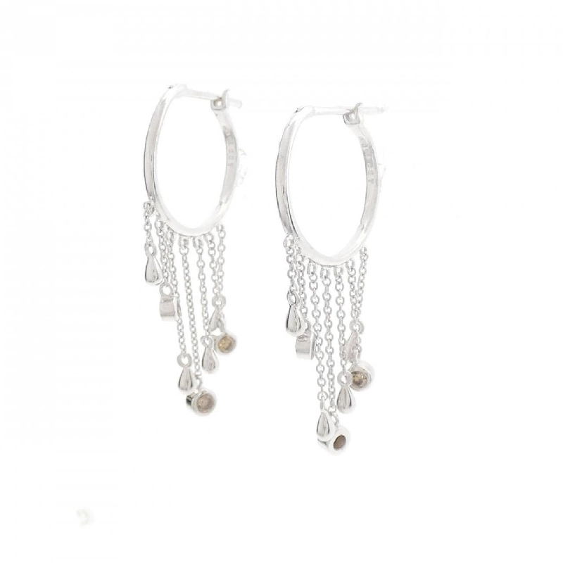 K18WG Bông tai kim cương 0.14CT - Hàng hiệu Chính hãng 877124