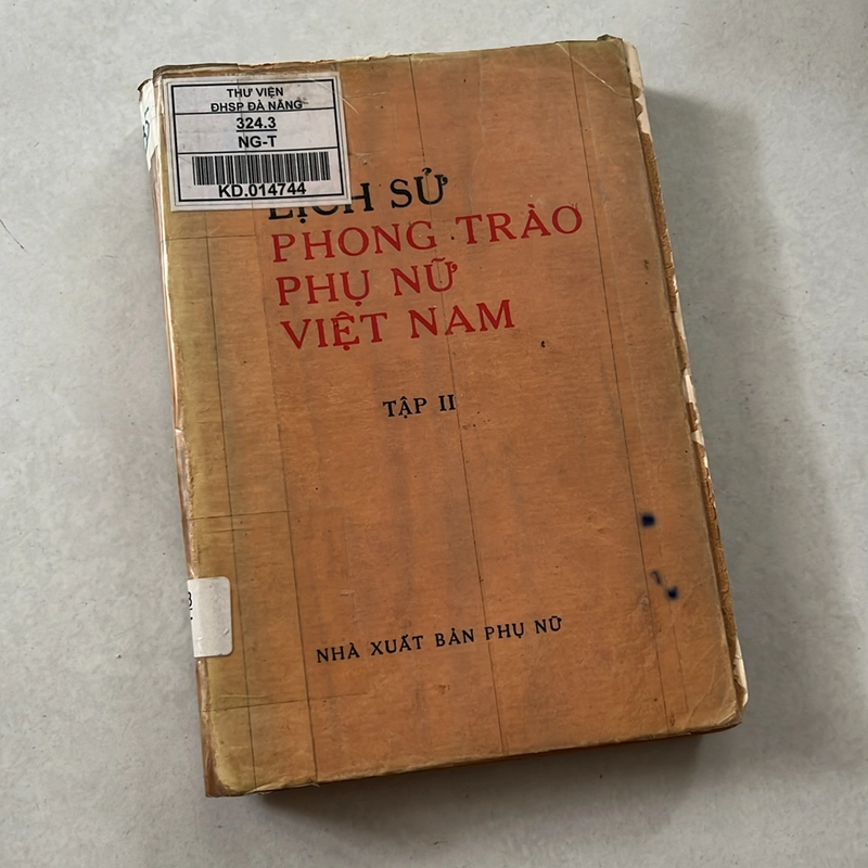 Lịch sử phong trào phụ nữ Việt Nam (Tập 2)- 1981s 508387
