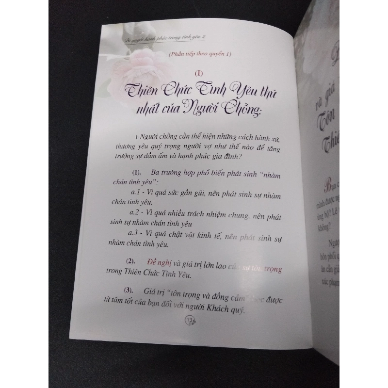 Bí quyết hạnh phúc trong tình yêu cho mọi thời đại quyển 2 mới 90% ố nhẹ 2018 HCM1906 Ngô Thành Thanh SÁCH TÂM LÝ 915672
