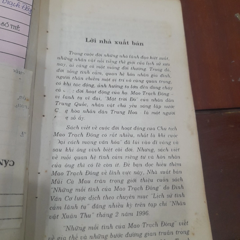 Chuyện tình MAO TRẠCH ĐÔNG 525862