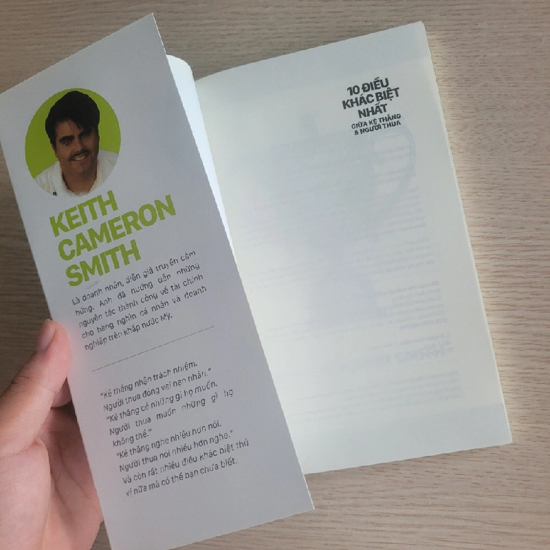 10 Điều Khác Biệt Nhất Giữa Kẻ Thắng & Người Thua – Keith Cameron Smith 528336