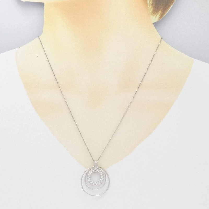 750WG Dây chuyền kim cương - Hàng hiệu Authentic 863103