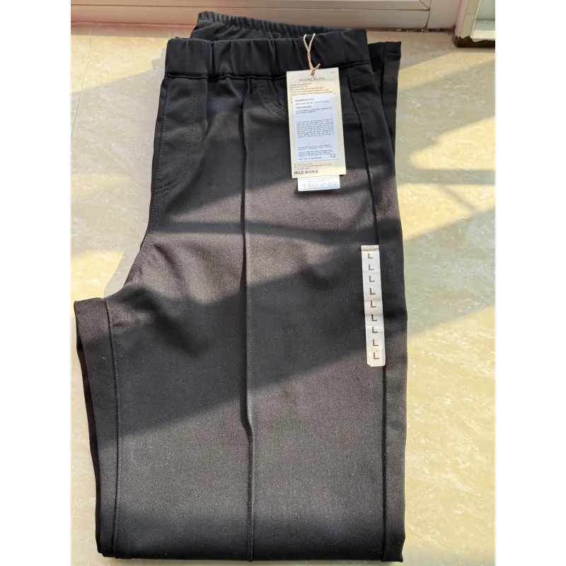 Combo 2 quần dài đen của MUJI và H&M 1025648