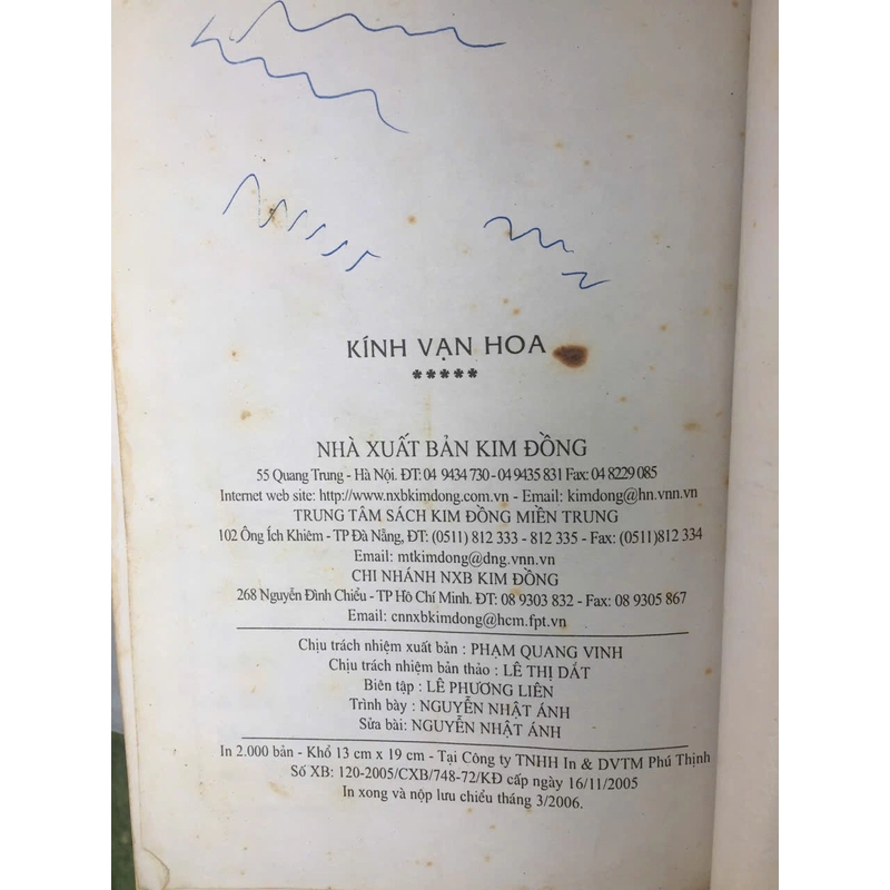 Kính Vạn Hoa - Nguyễn Nhật Ánh  523401