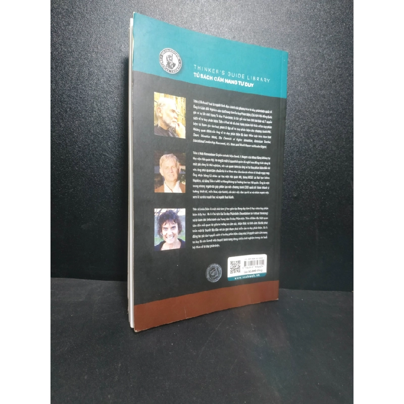 [Phiên Chợ Sách Cũ] Cẩm nang Tư duy kĩ thuật 2016 - Richard Paul, Robert Niewoehner, Linda Elder new 90% 2303 415463