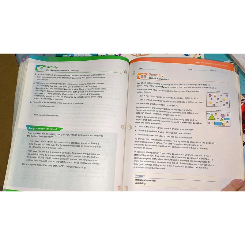 Sách toán Tiếng Anh - Illustrative Maths Course 1 - McGraw Hill 495349