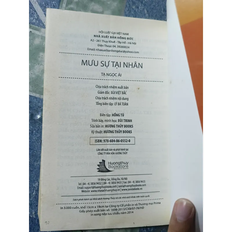 Mưu sự tại nhân - Tạ Ngọc Ái 1028958