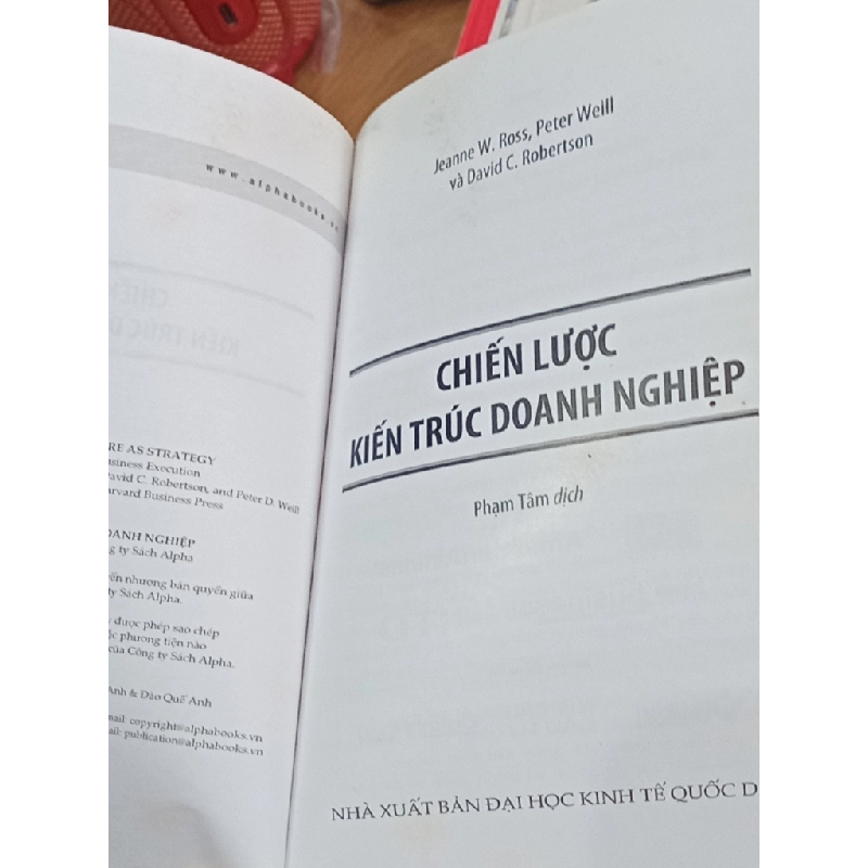 Chiến lược kiến trúc doanh nghiệp - Jeanne W. Ross, Peter Weill, David C. Robertson 548467