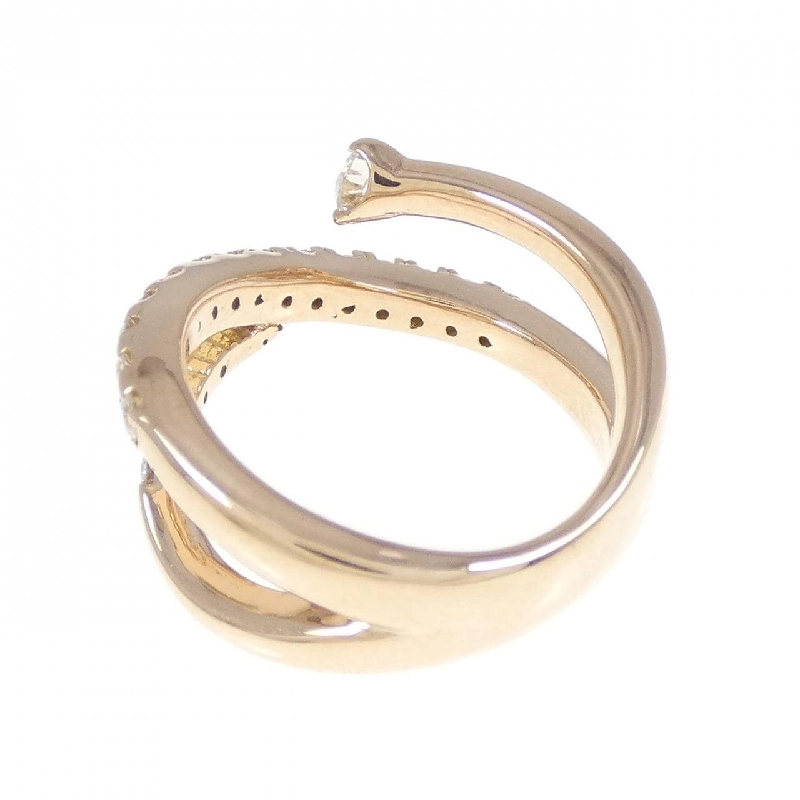 Nhẫn nhẫn hồng K18PG với kim cương 0.35CT - Hàng hiệu Authentic 855862