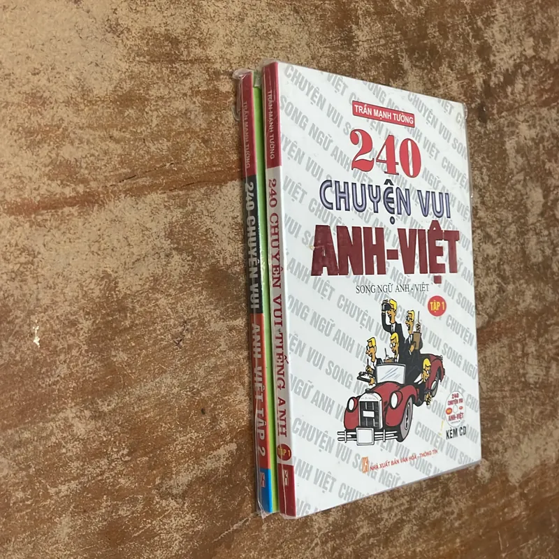 240 CHUYỆN VUI ANH - VIỆT ( hai tập kèm CD ) - TRẦN MẠNH TƯỜNG 698398