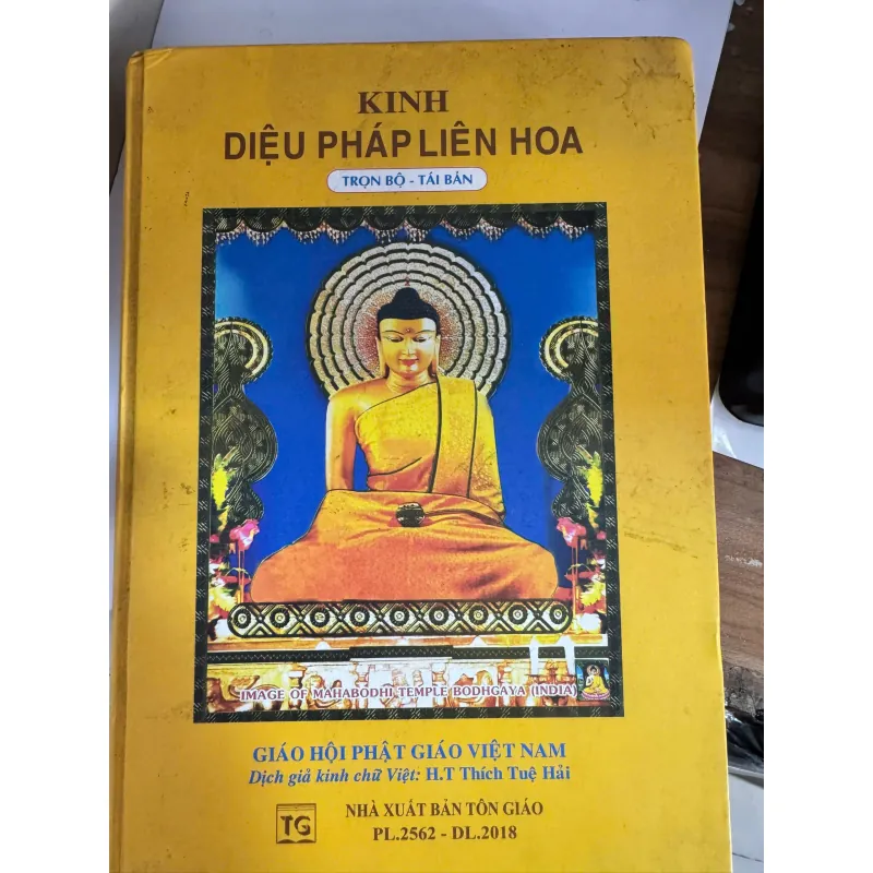 SÁCH KINH DIỆU PHÁP LIÊN HOA - BÌA CỨNG THÍCH TUỆ HẢI 300K 1043885